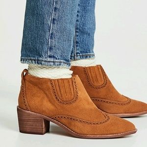 Nwt madewell grayson Chelsea brogue booties